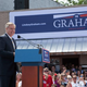 Sen. Lindsey Graham (R-S.C.) gives a speech announcing his candidacy for the presidency during an outdoor event June 1, 2015, in Central, S.C.
Jessica McGowan/Getty Images